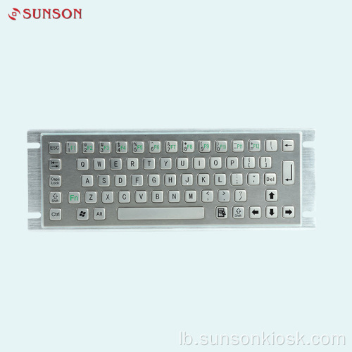 Anti-Riot Keyboard fir Informatiounskiosk